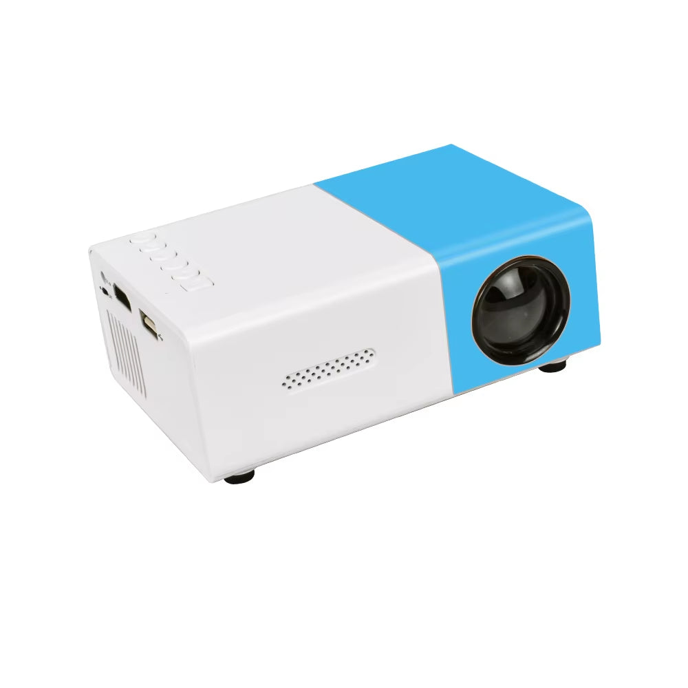 YG300 Mini Projector LED Portable Beamer Compatible with HDMI USB Support 1080P Video Projetor Kids Gift